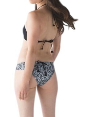 Lululemon Mini Ripple Bikini Set Surf to Sand Top + Be Cheeky Bottom Size 6